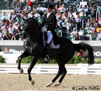 Edward Gal and Totilas won gold at the Grand Prix Special of the WEGs
