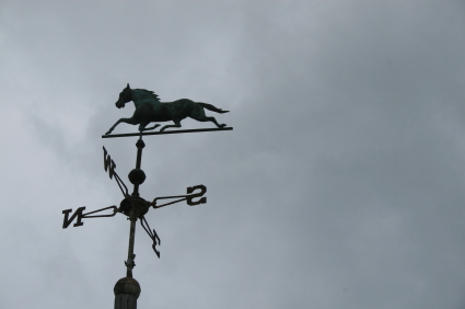 Horse weathervane