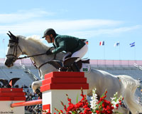 Alvaro Miranda of the Brazilian team