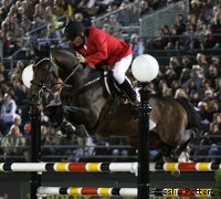 Phillipe LeJeune and Hickstead