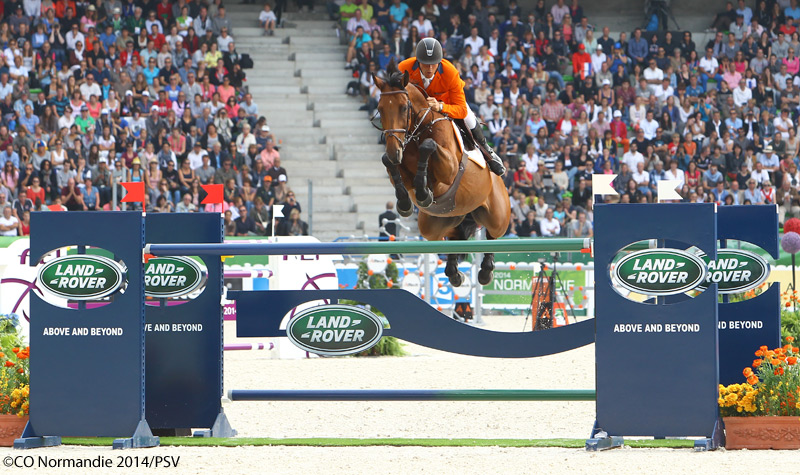 Jeroen Dubbeldam and Zenith SFN at the 2014 World Equestrian Games