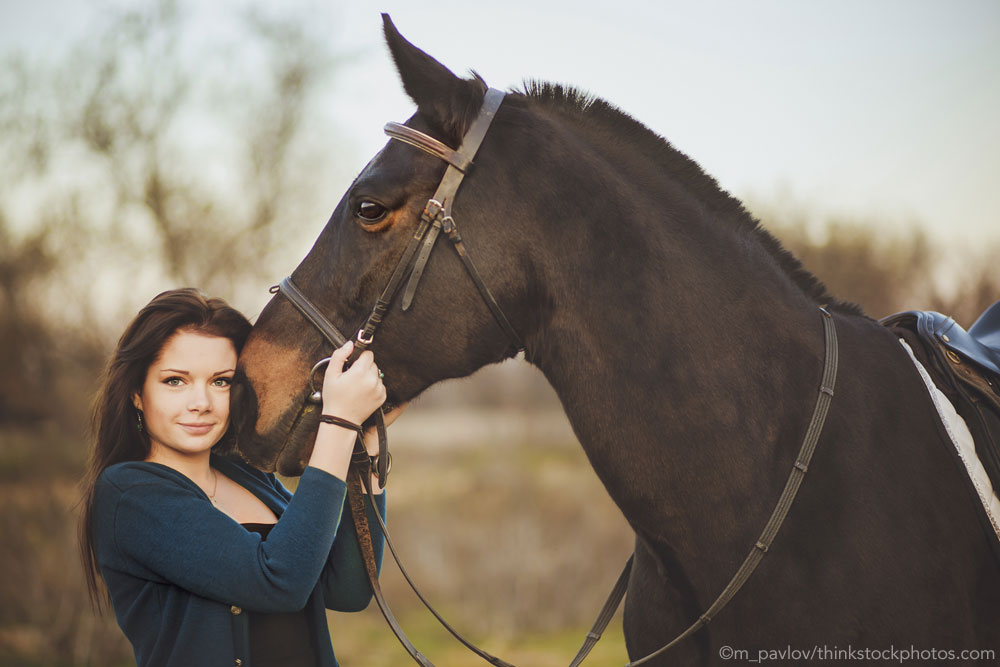 Woman and Horse