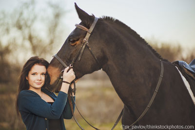 Woman and Horse