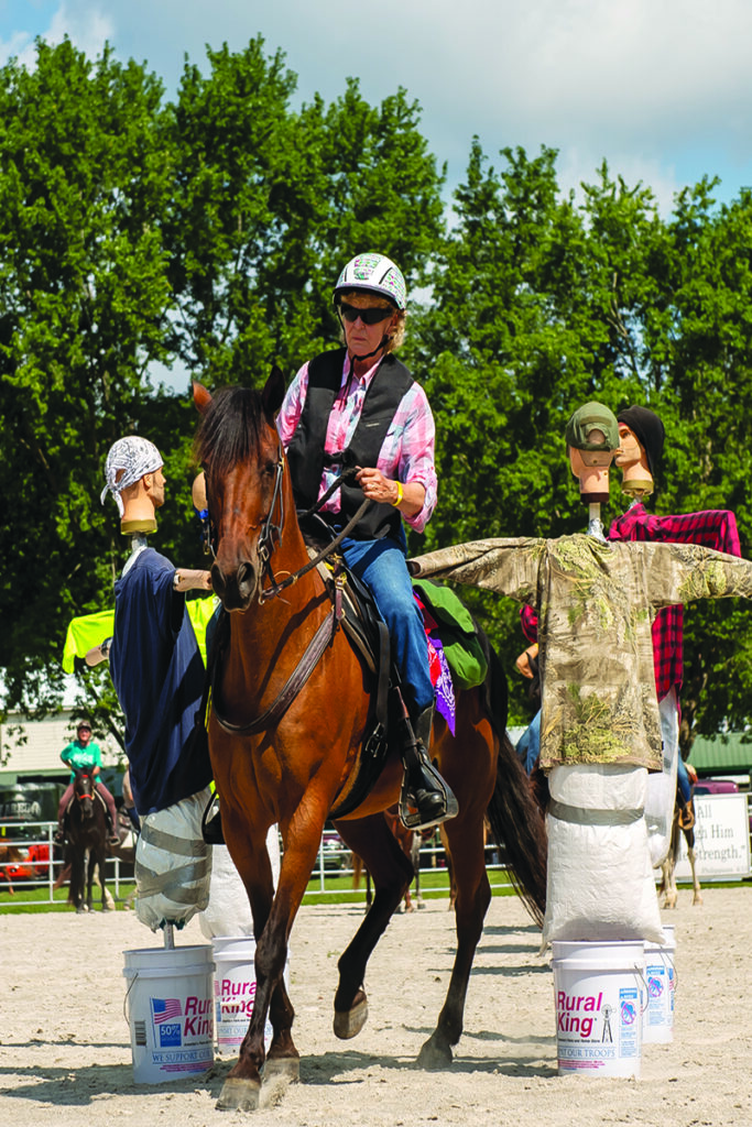 equestrian self-defense