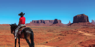 Navajo Nation near Monument Valley.