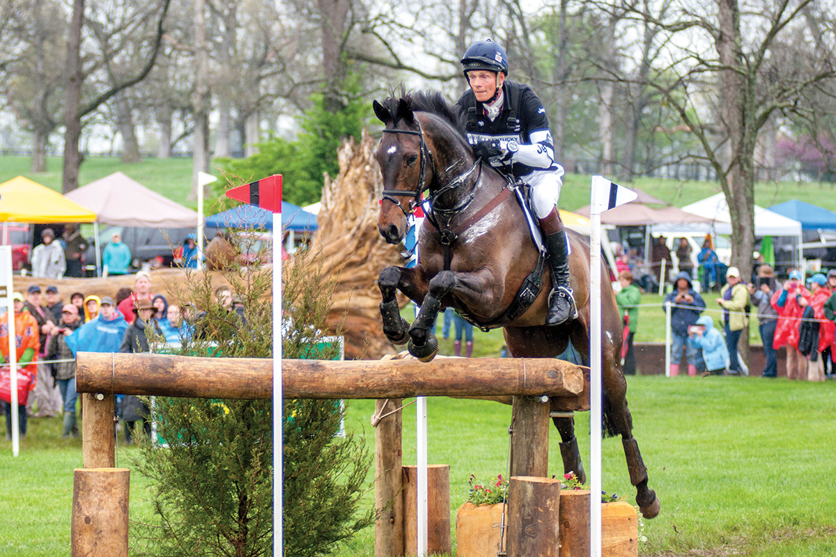 William Fox-Pitt competing in cross-country