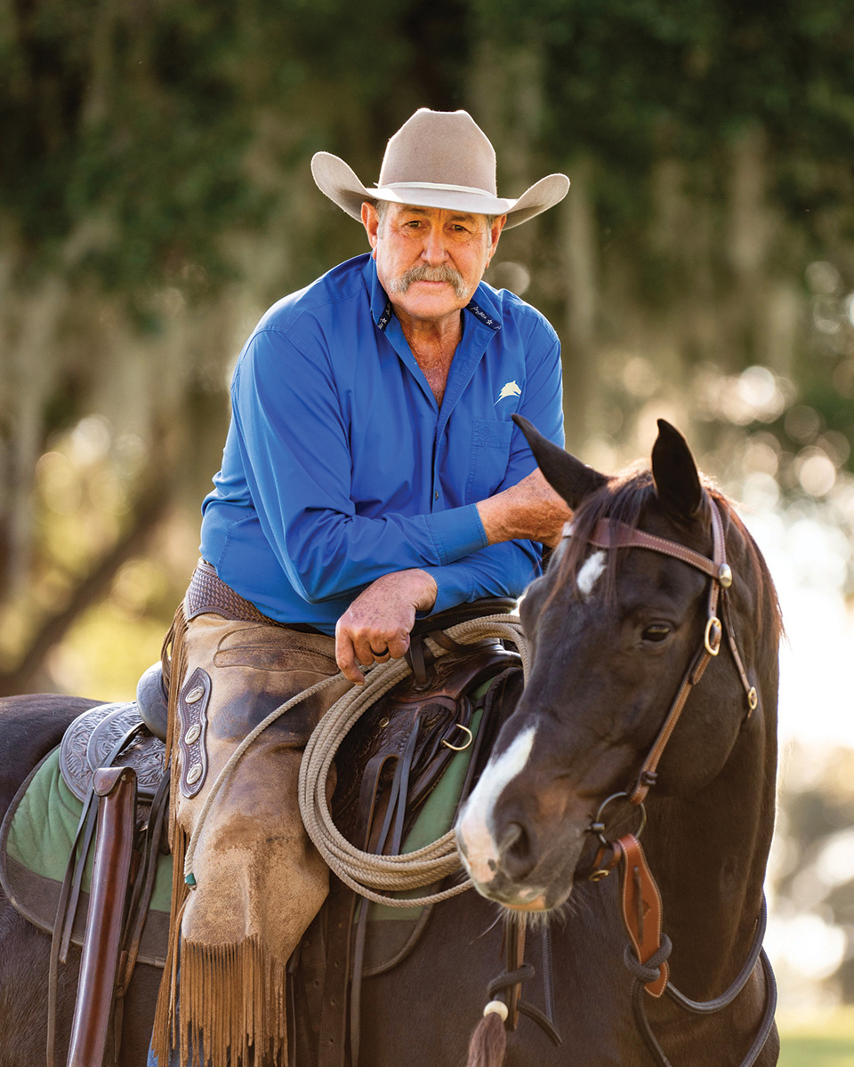 A portrait of Pat Parelli. Here, the horseman debunks five horsemanship myths.