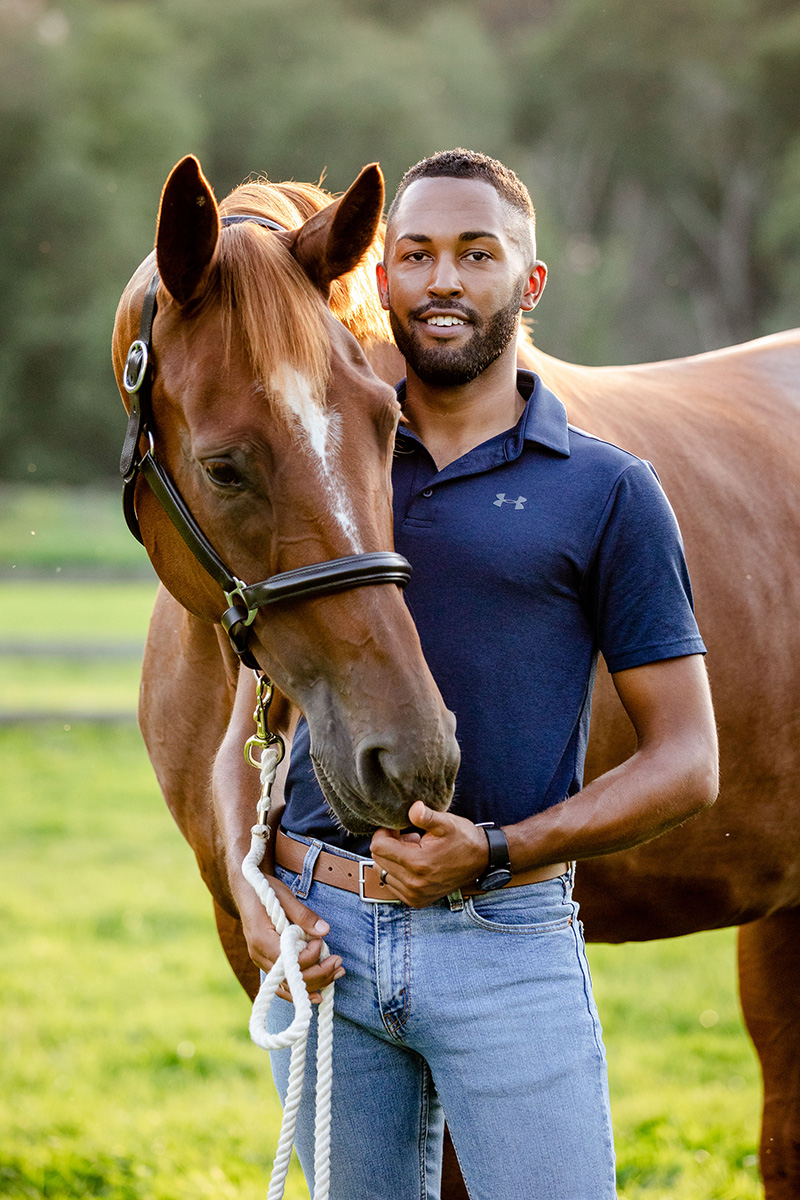 Quinnten Alston of Quantico Sporthorses