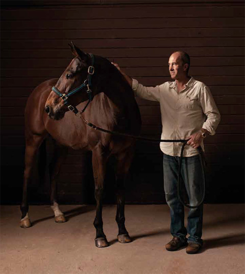 Adam Snow, author of Winning with Horses, a book about preparing for competition