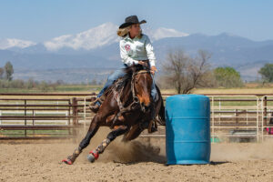 Using Horsemanship Skills in Barrel Racing