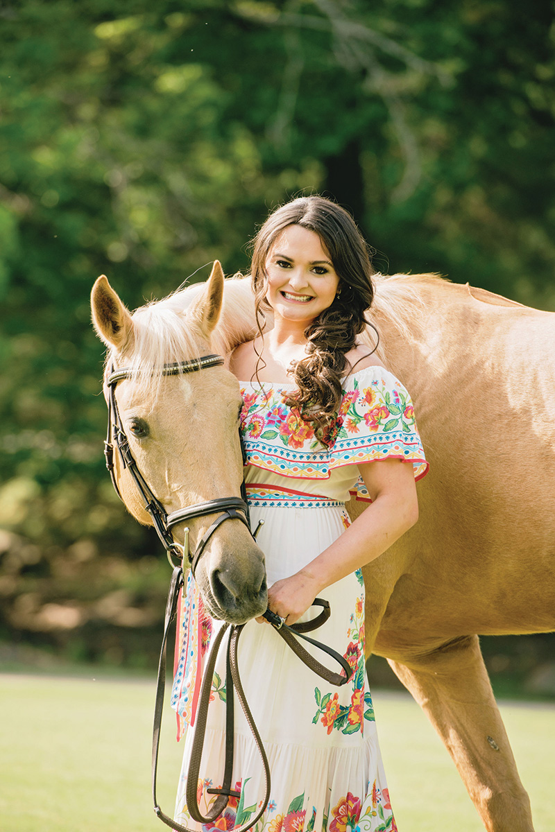 Aubrey Torrez and her underdog horse, Donatella