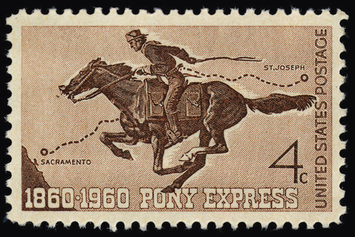 pony express stamp