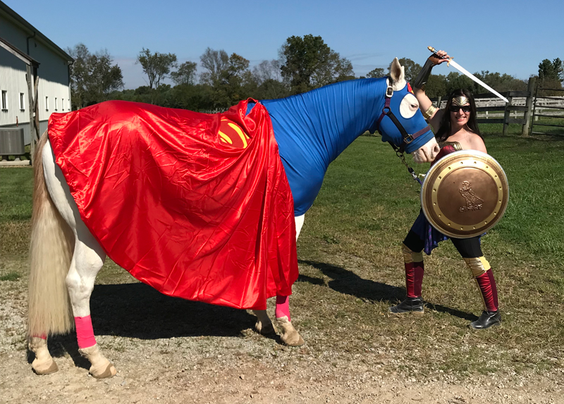 Wonder Woman and Superman