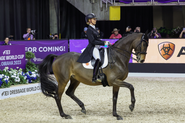 TSF Dalera BB and Jessica von Bredow Werndl in the FEI World Cup Grand Prix Freestyle