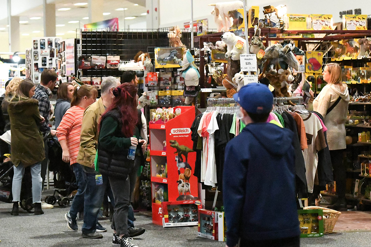 Shopping at the Royal Agricultural Winter Fair