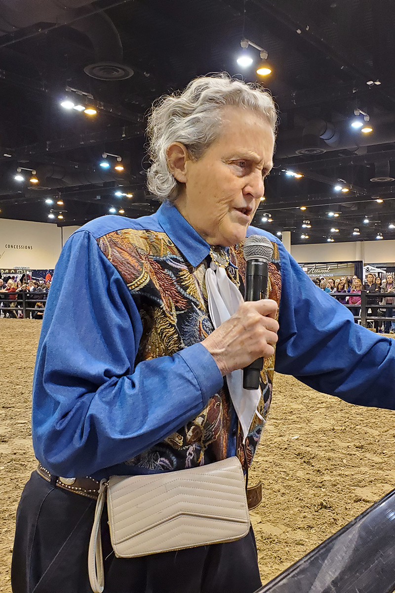 Temple Grandin speaking