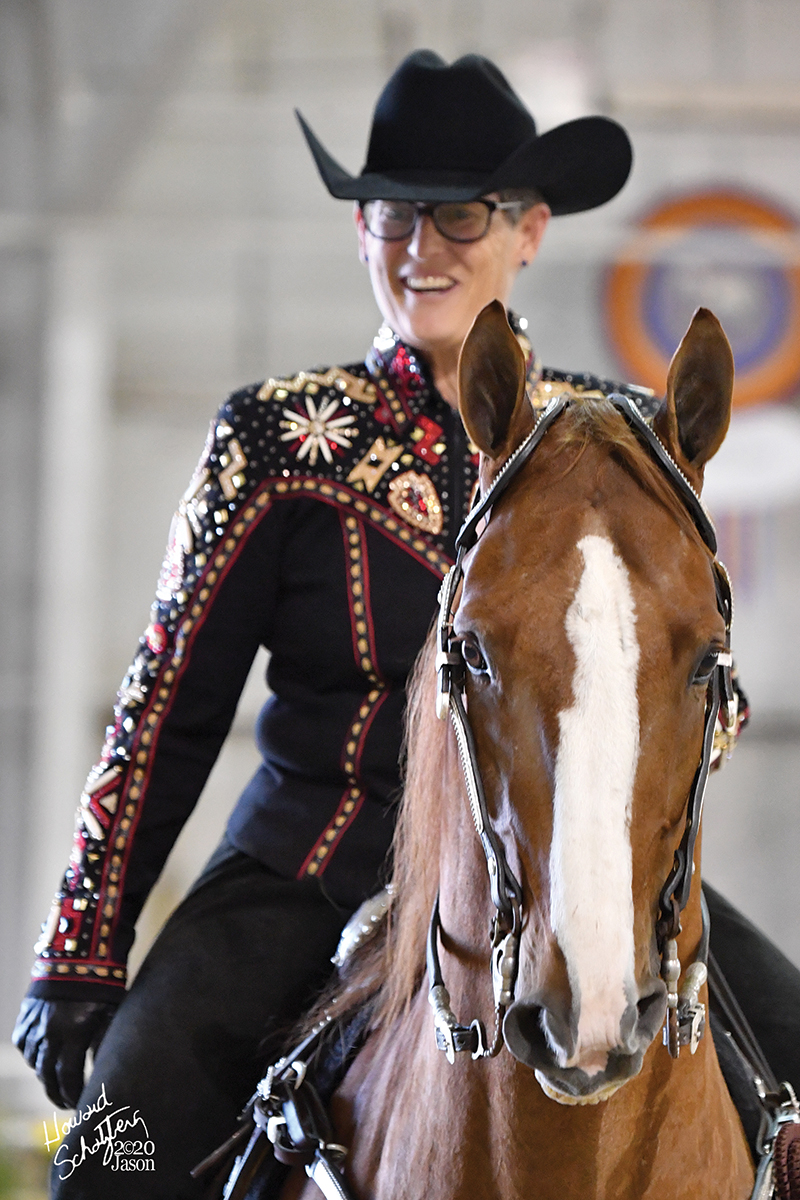 American Saddlebred western