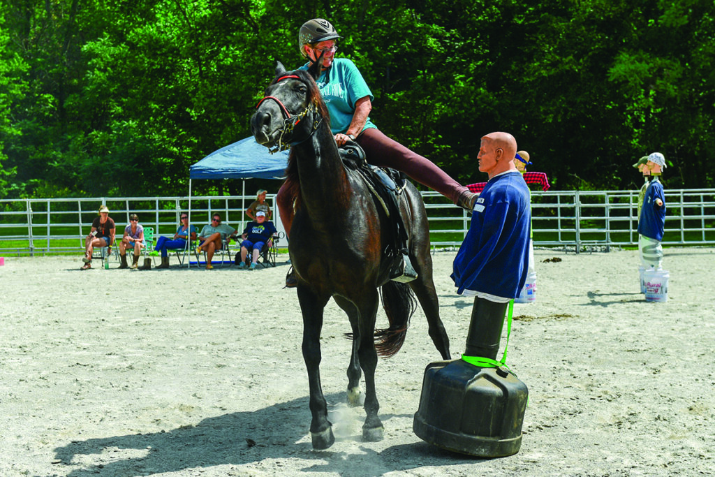 equestrian self-defense