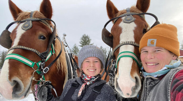 Erin and Noel with Oak and Maple.