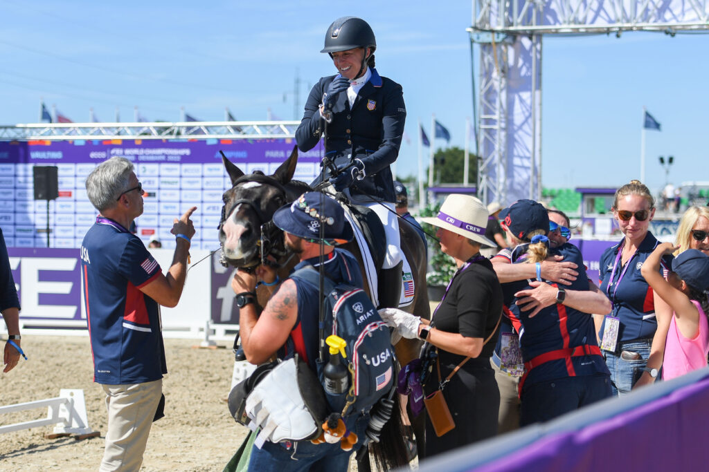 All smiles and celebration for the U.S. contingent