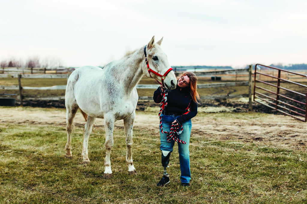 horse riding after an accident