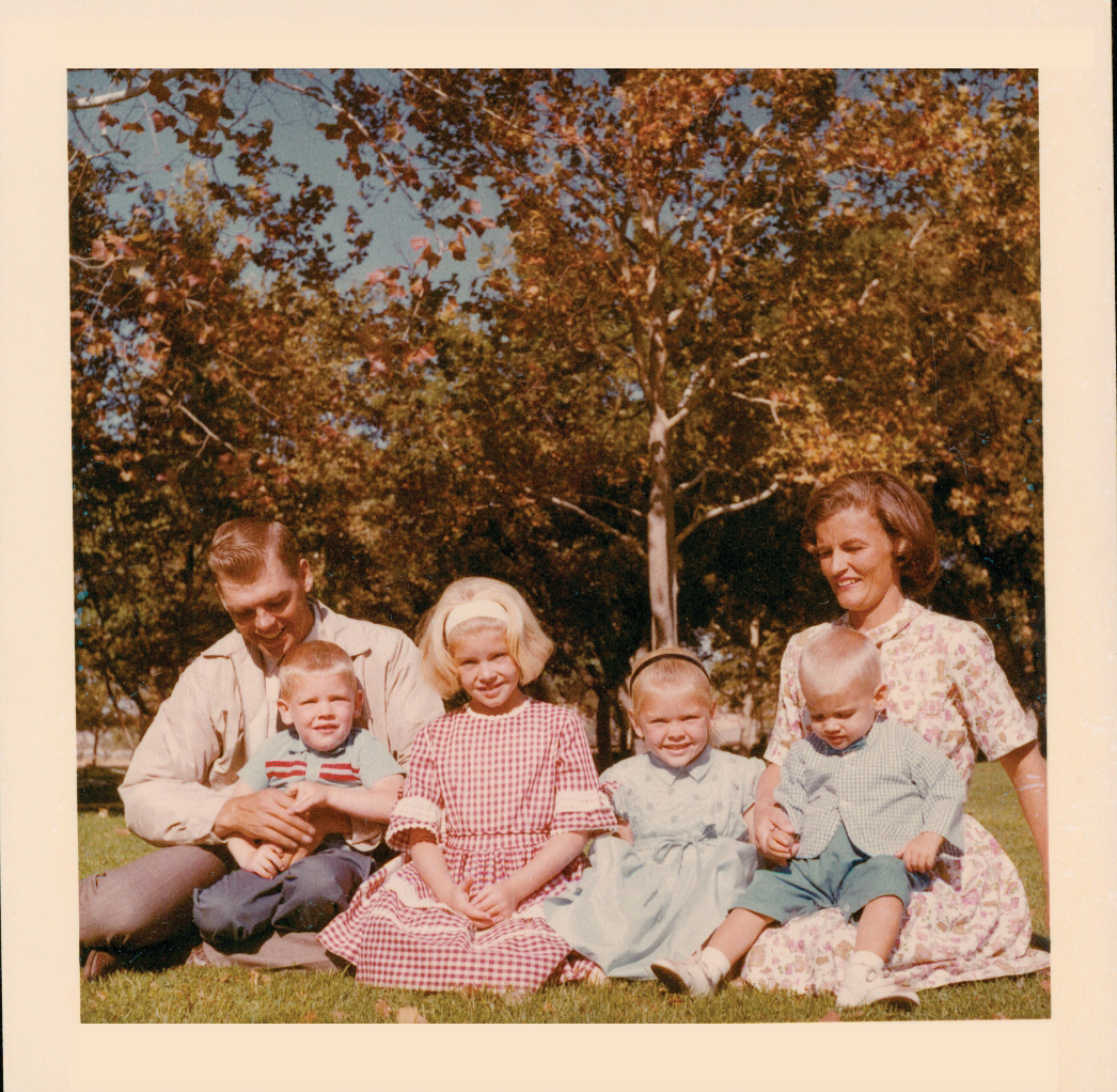 The Varian family in 1966.