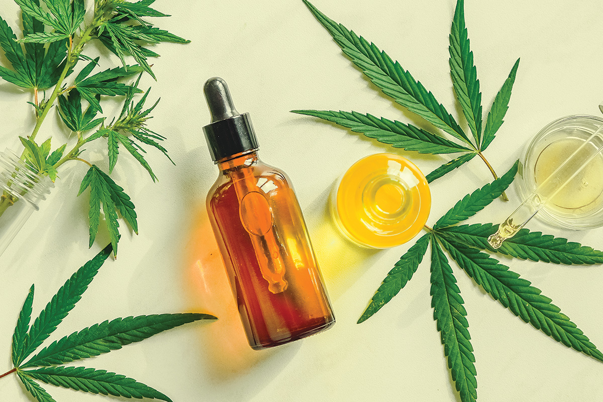 CBD oil, which is one of the three most common forms in which its administered to equines.