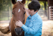 When Is It Time to Retire Your Horse? The author and Sally.