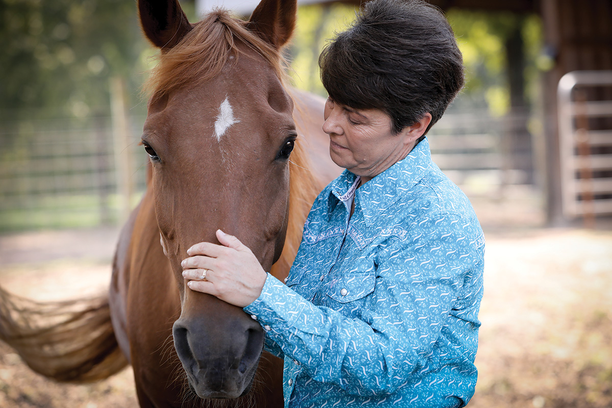 The author and Sally.