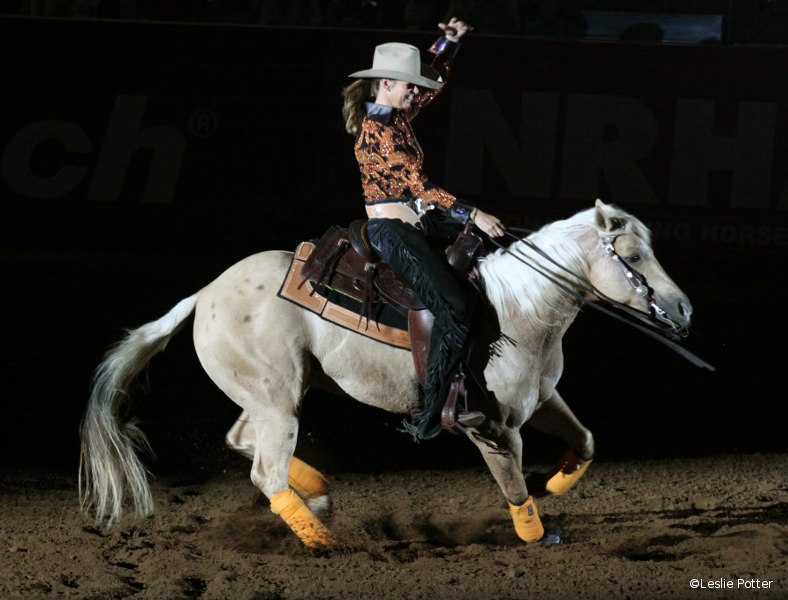 Anky van Grunsven. Freestyle Reining at the 2010 Alltech FEI World Equestrian Games