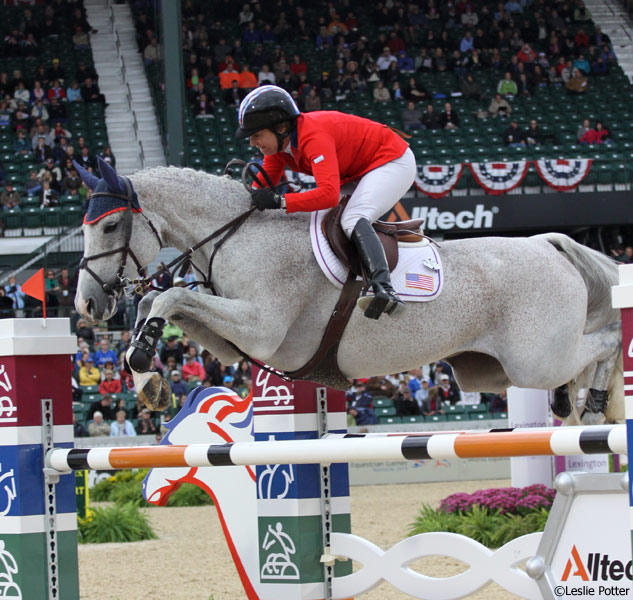 Laura Kraut and Cedric at the 2010 World Equestrian Games