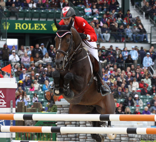 Eric Lamaze and Hickstead at the 2010 World Equestrian Games