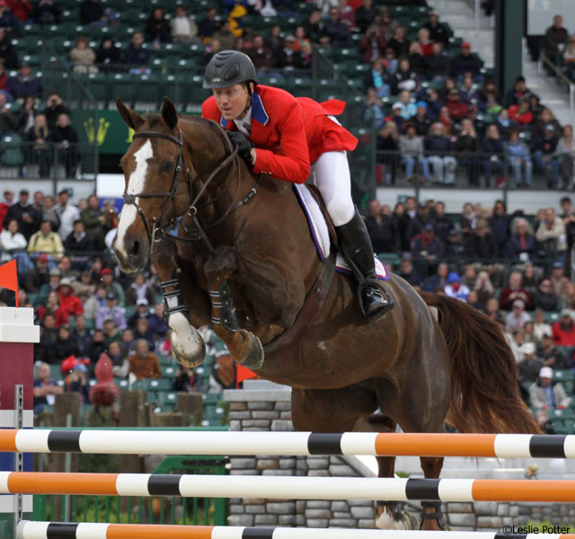 McLain Ward and Sapphire at the 2010 World Equestrian Games