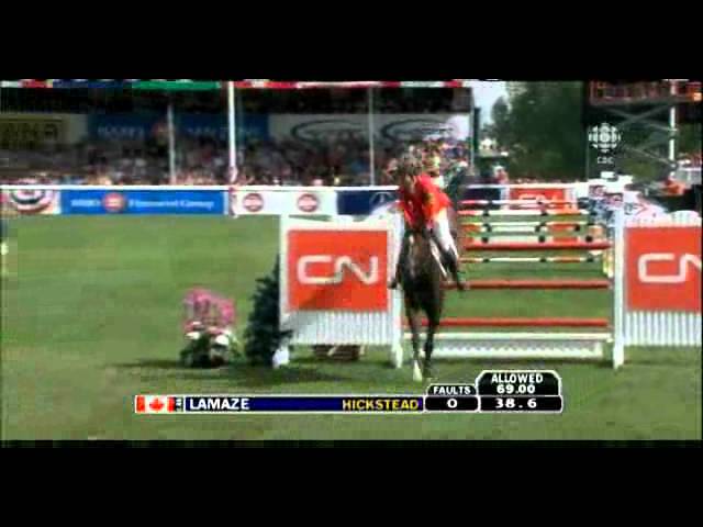 Eric Lamaze and Hickstead at the Spruce Meadows Masters Tournament