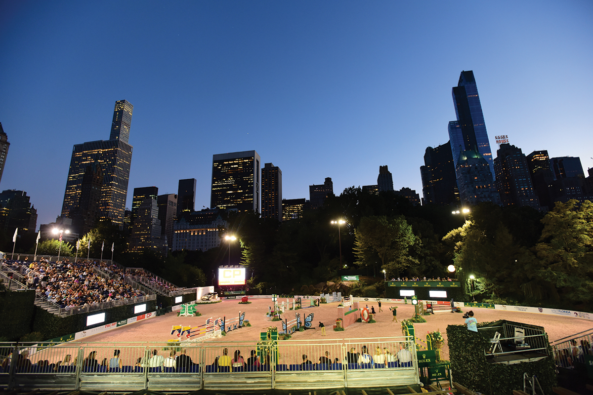 Central Park horse show