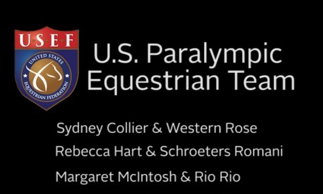 U.S. Paralympic Equestrian Team