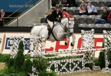 Hunter Holloway, 2016 Maclay Finals champion, riding C'est La Vie