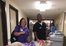 mini therapy horse on valentine's day