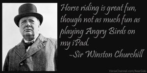 Who said that? Probably not Winston Churchill