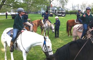 Riding the Rolex Course