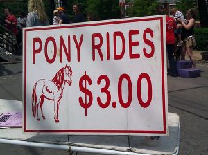 The Pros and Cons of Pony Rides