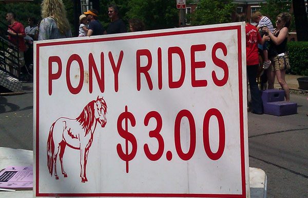 pony ride