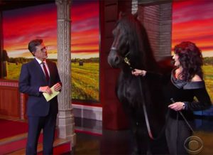 Featured Video: Stephen Colbert Meets the World’s Most Handsome Horse