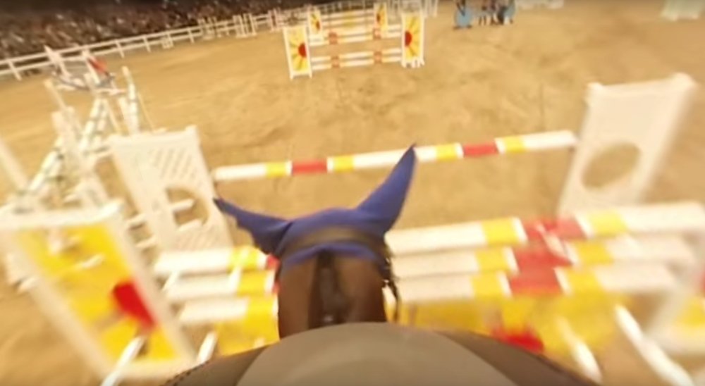 Featured Video: A 360-Degree Show Jumping Helmet Cam