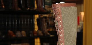 New products at the January 2013 AETA Trade Show cowboy shoe