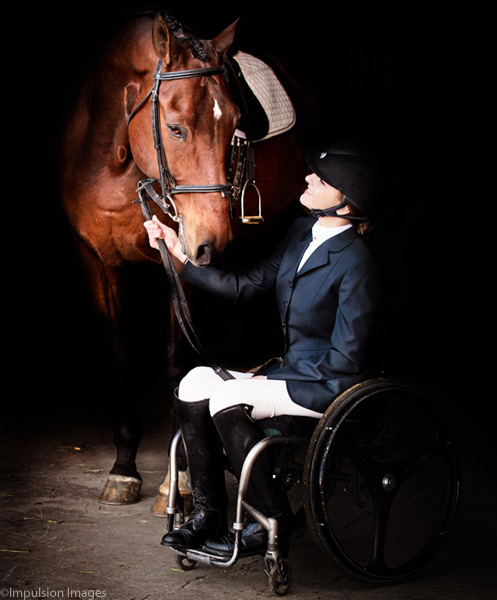 From Vaulter to Coach to Para-Dressage Athlete