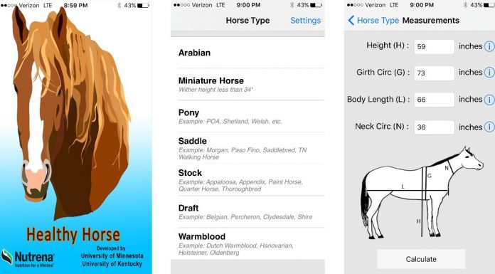 healthy horse app