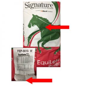 Horse Feed Recall Alert