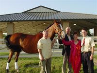LSU Equine Hospital Dedicates ??The Lexi Suite?g lexi dedication