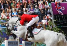 Three Americans will advance after day one of Olympic show jumping m ward antares